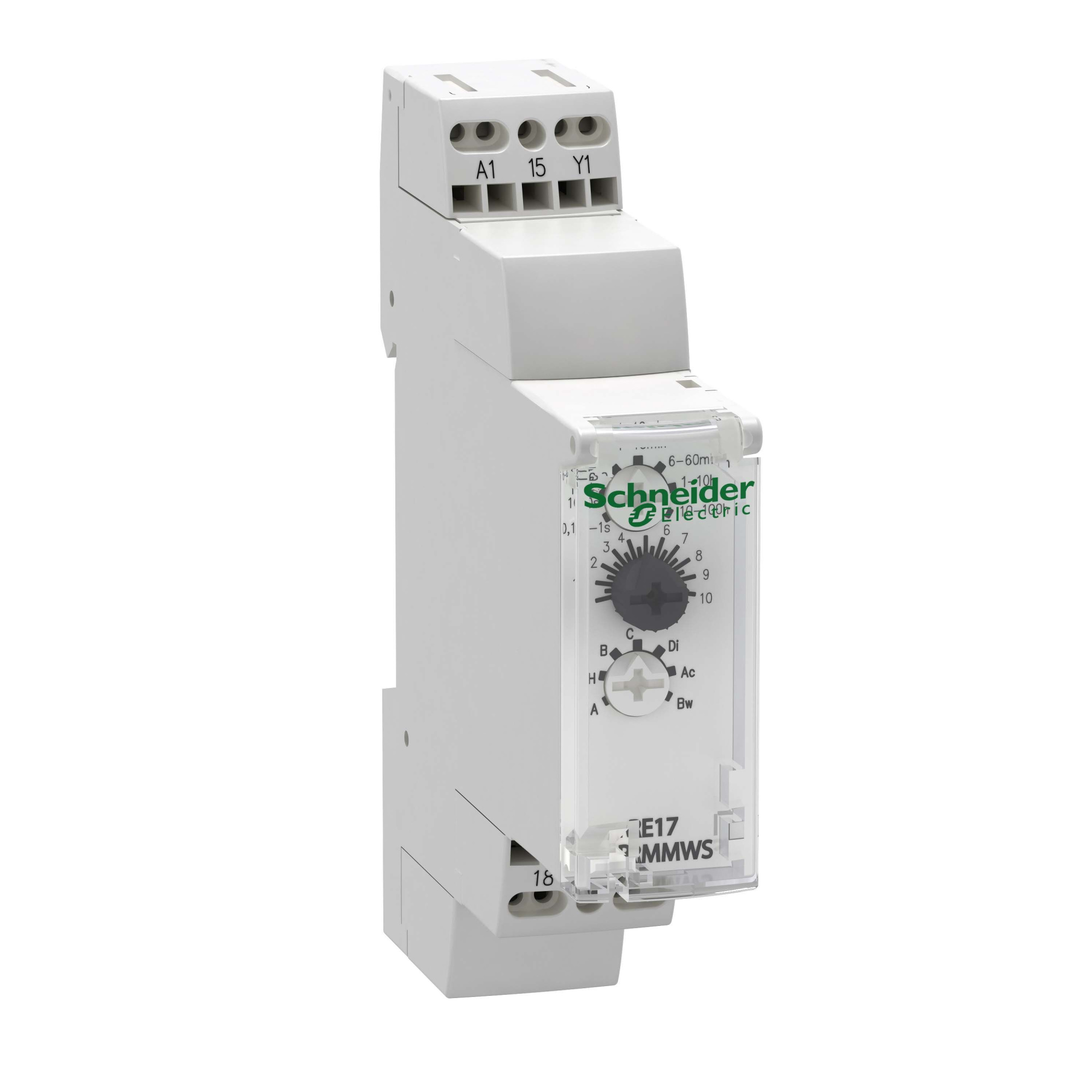 Многофункциональное реле времени 12-240В AC/DC 1ПК Schneider Electric, RE17RMMWS