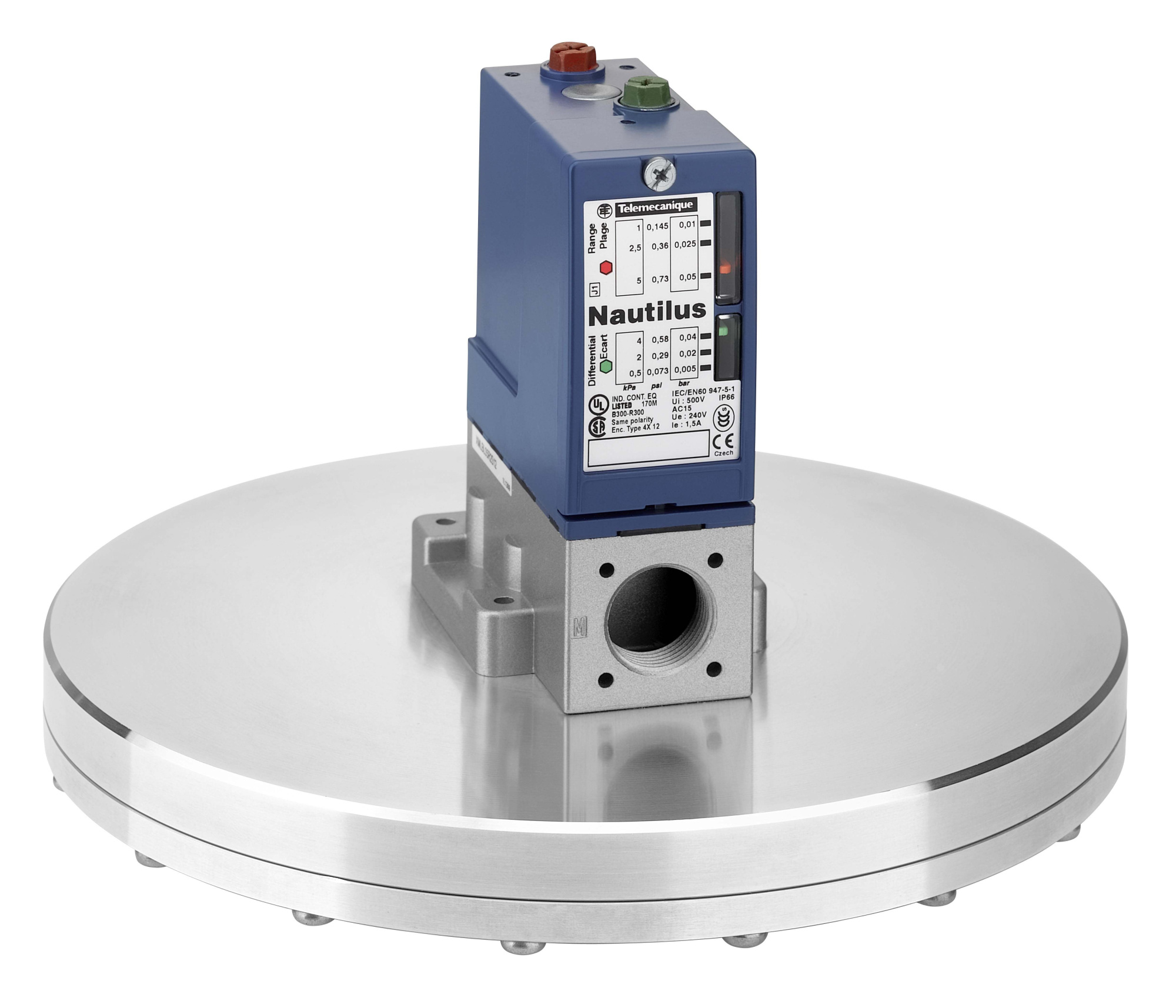 Датчик давления 50мбар Schneider Electric, XMLBL05R2S12