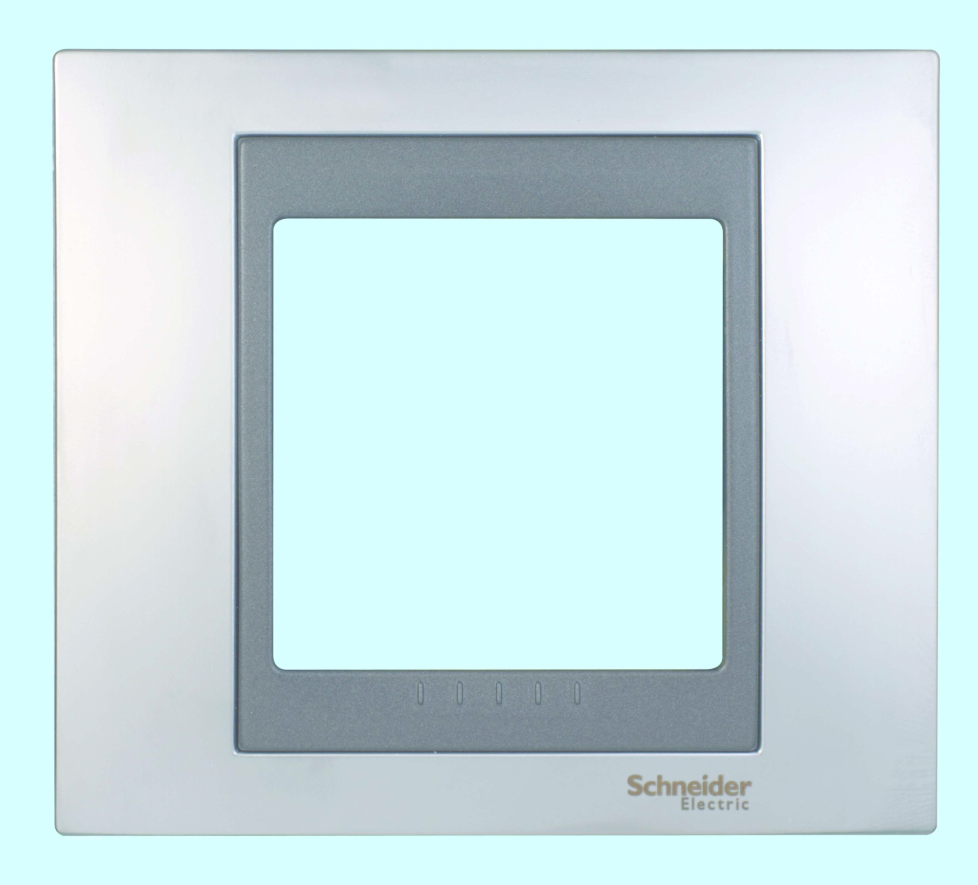 Рамка 1-постовая (графит/хром матовый) Unica Top Schneider Electric, MGU66.002.238