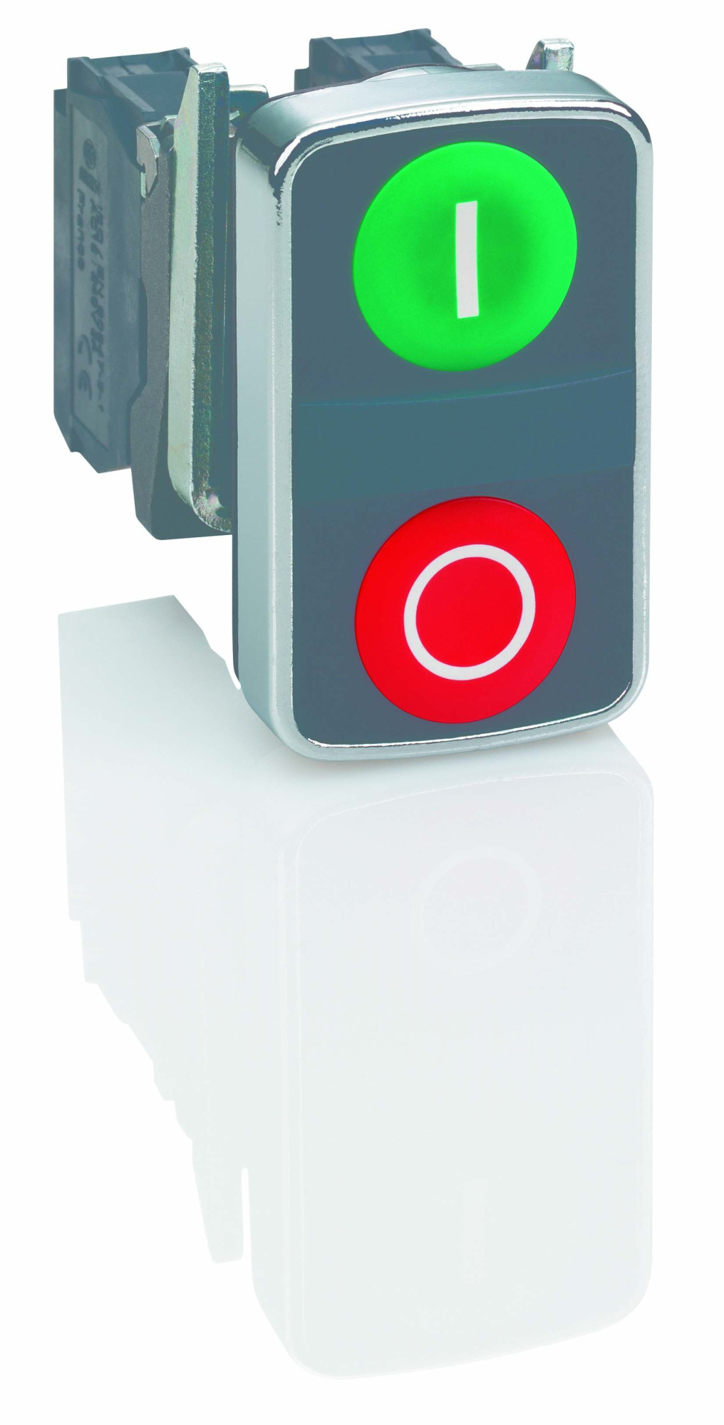Головка кнопки двойная с маркировкой zb4ba7341 Schneider Electric, ZB4BA7341