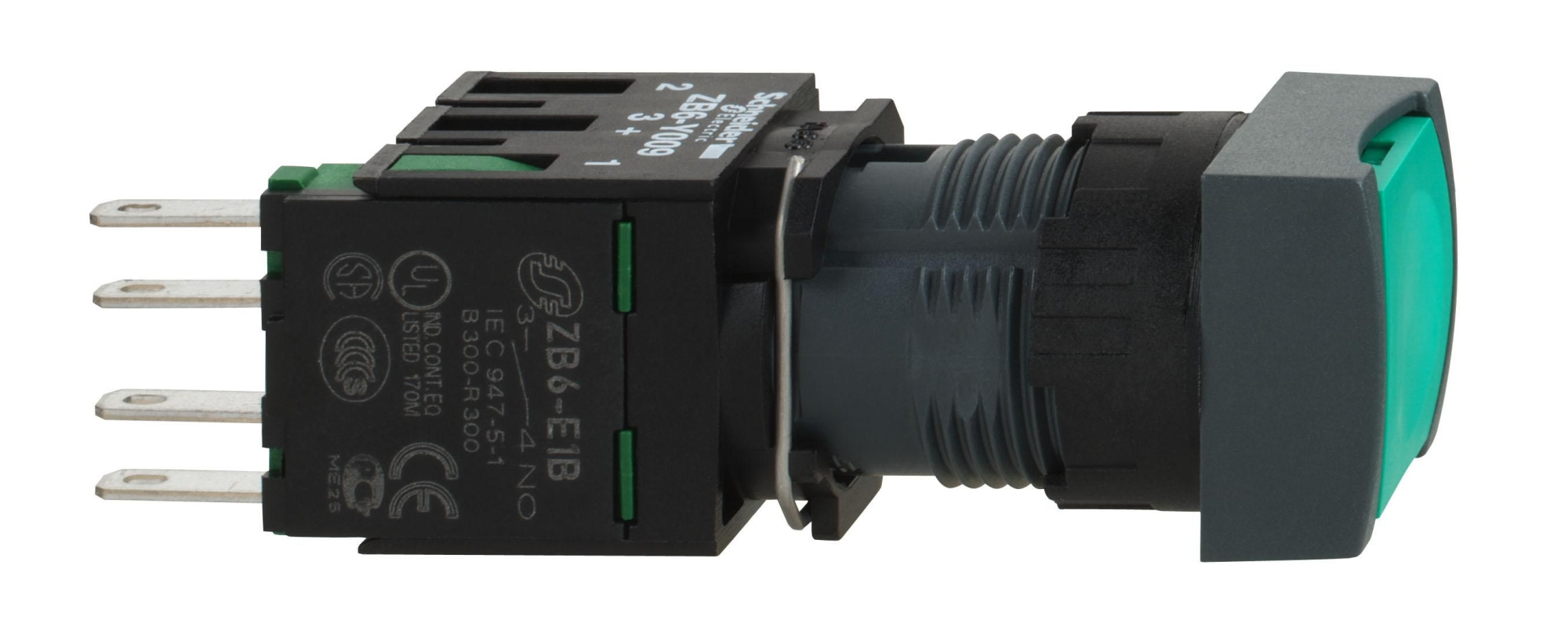 Кнопка 16мм синяя xb6ca31b Schneider Electric, XB6CA31B