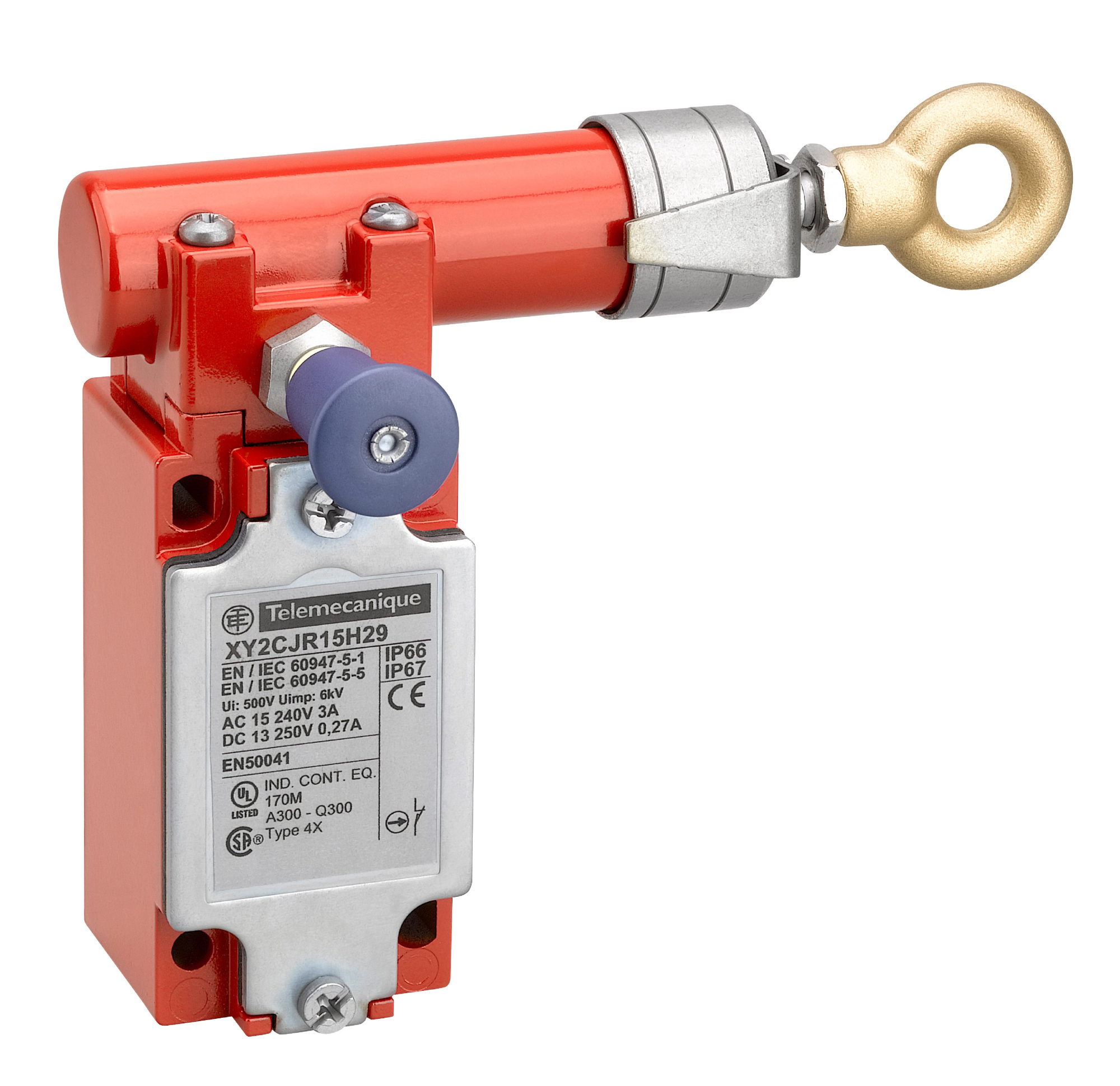 Авар. тросов. выключ., м20, 2нз, прав. Schneider Electric, XY2CJR17H29