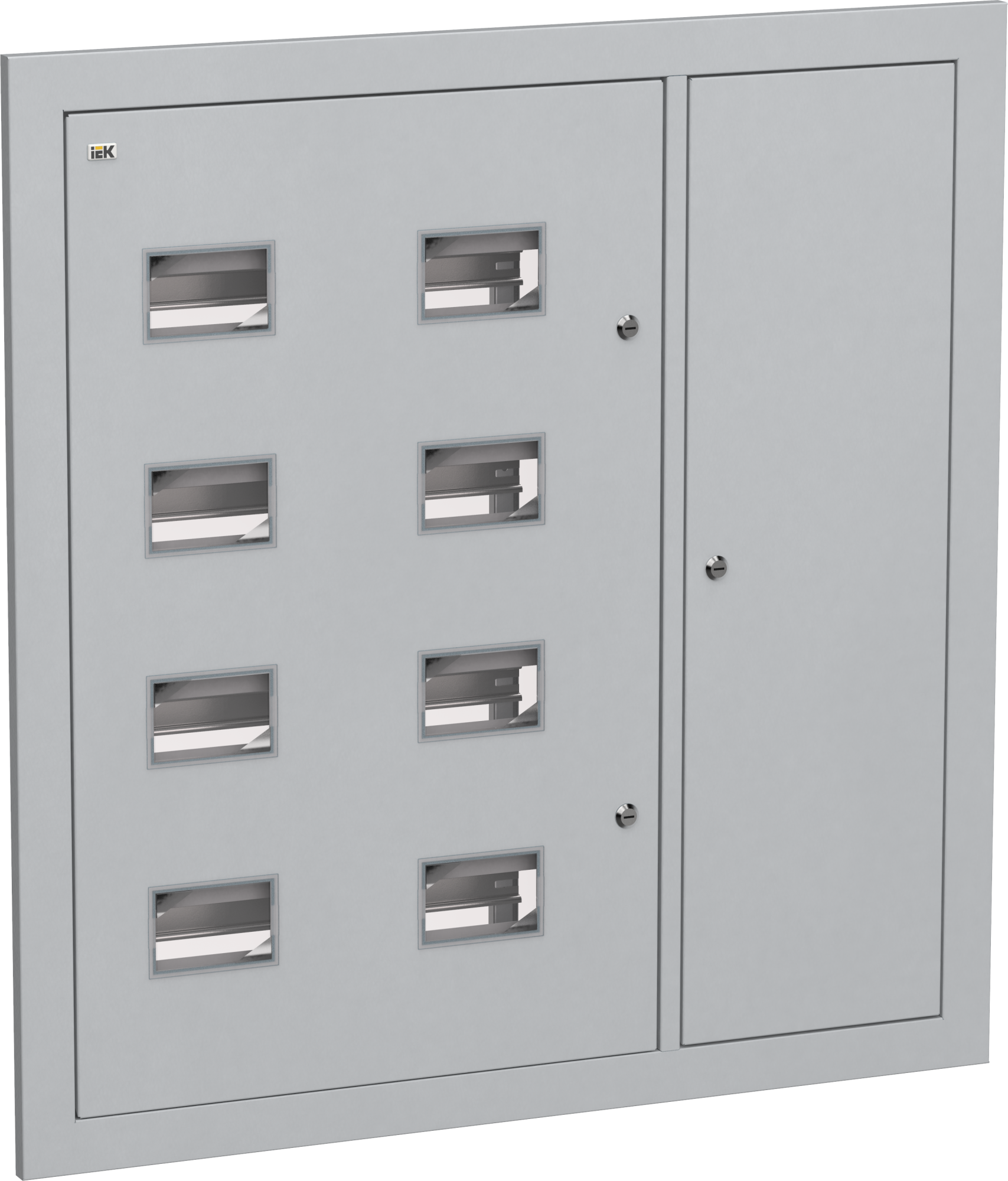 Корпус металлический ЩЭ-8-Э 36 УХЛ3 IP31 LIGHT IEK ИЭК, MKM42-08-31-E-L