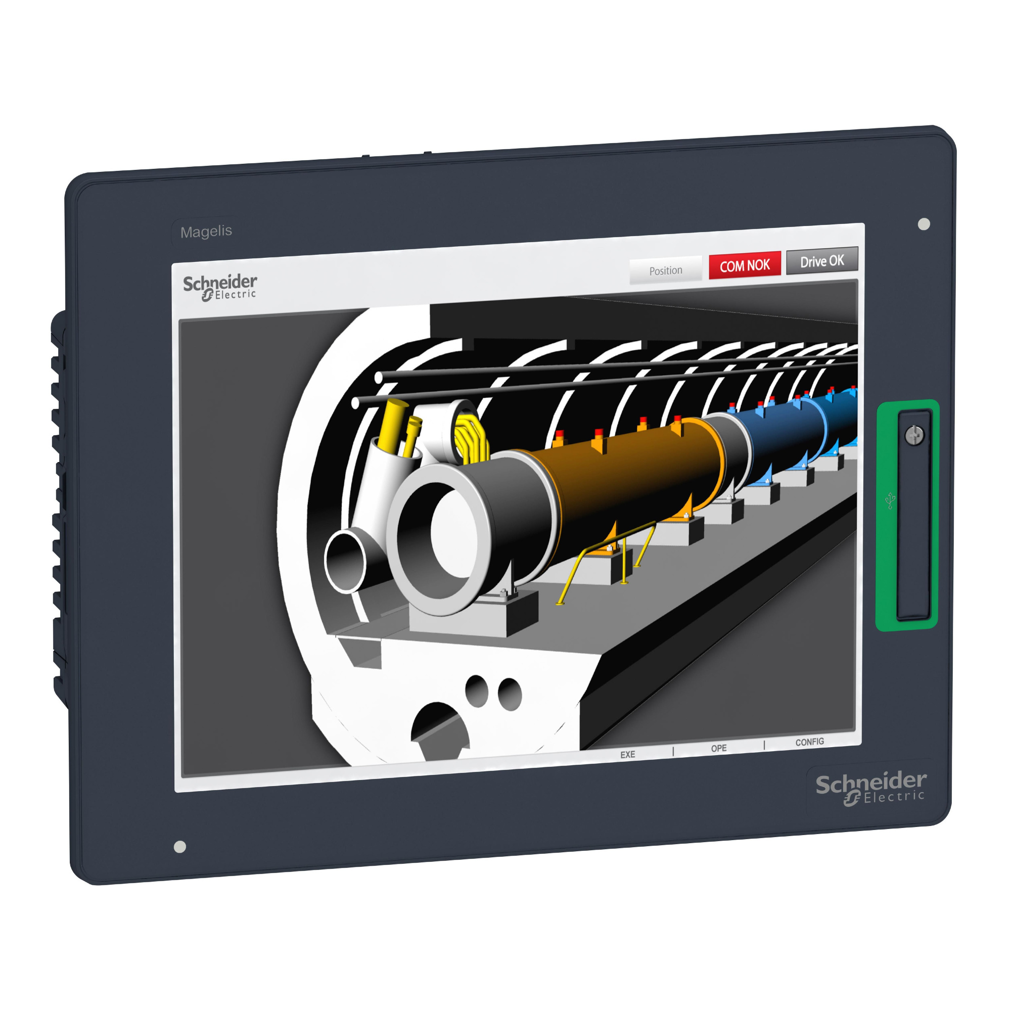Продвинутый сенсорный дисплей WXGA 10 для GTU (Magelis GTU) Schneider Electric, HMIDT551