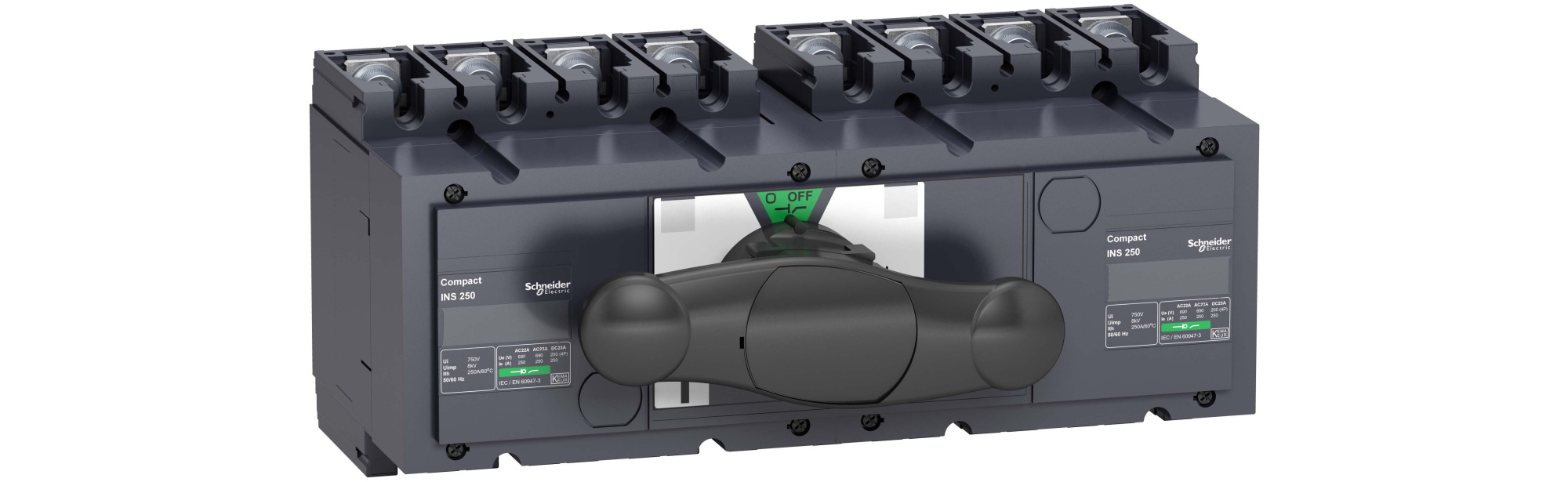 Устройство ввода резерва ins250 160а 4п Schneider Electric, 31145