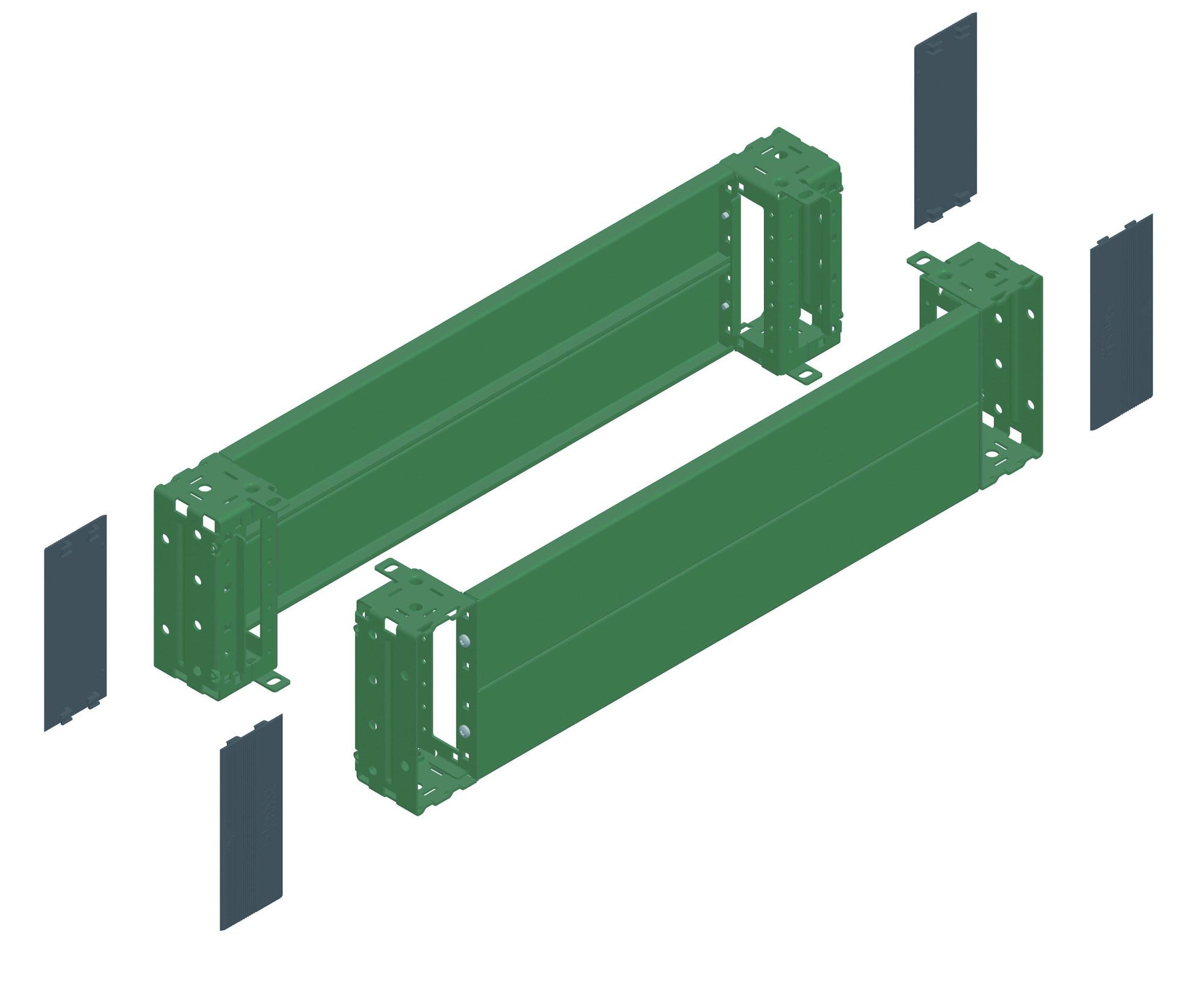 Пер. и задн. панели цоколя 400x200 Schneider Electric, NSYSPF4200