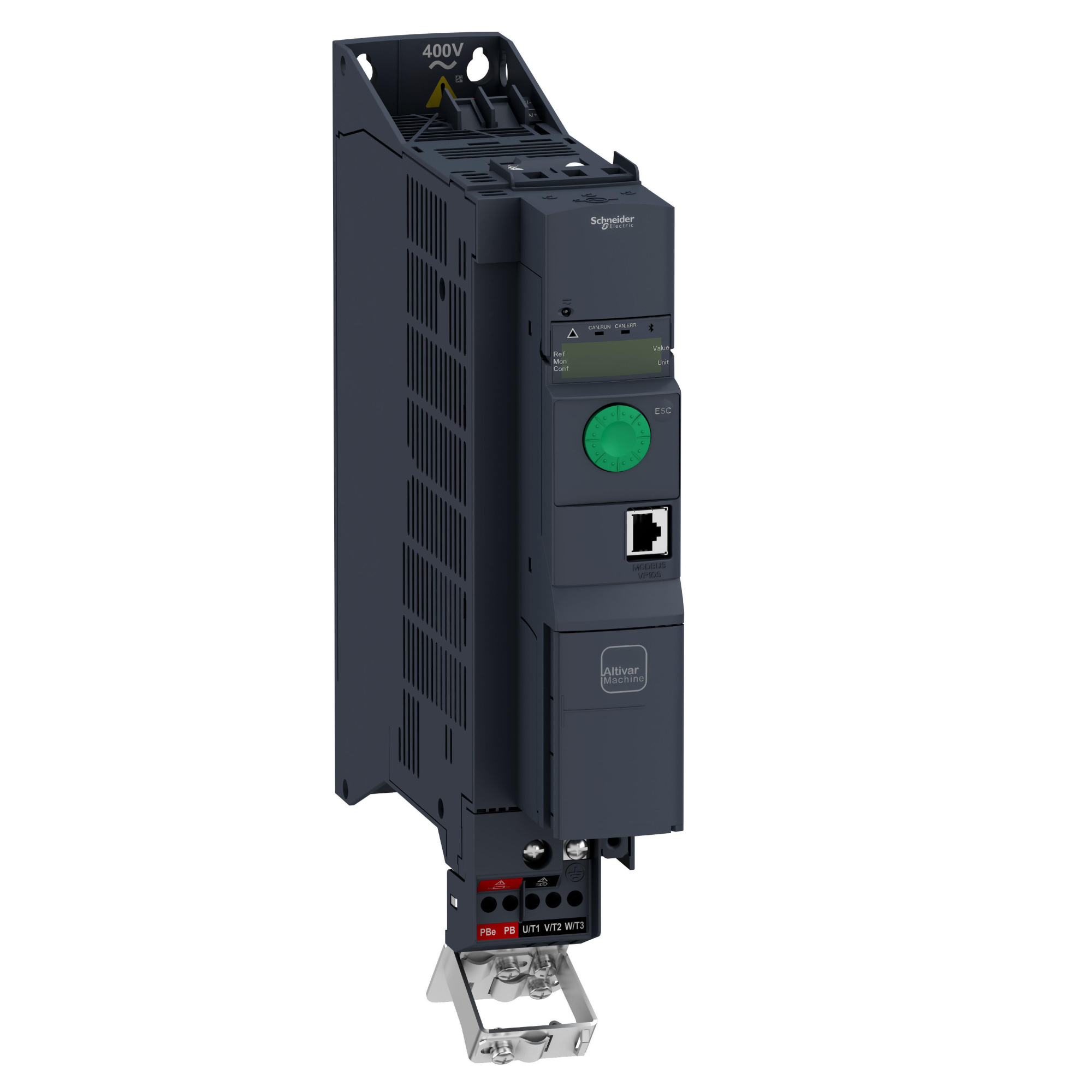 Преобразователь частоты 3 кВт, 500В, 3 фазы, IP20, книжное исполнение Schneider Electric, ATV320U30N4B