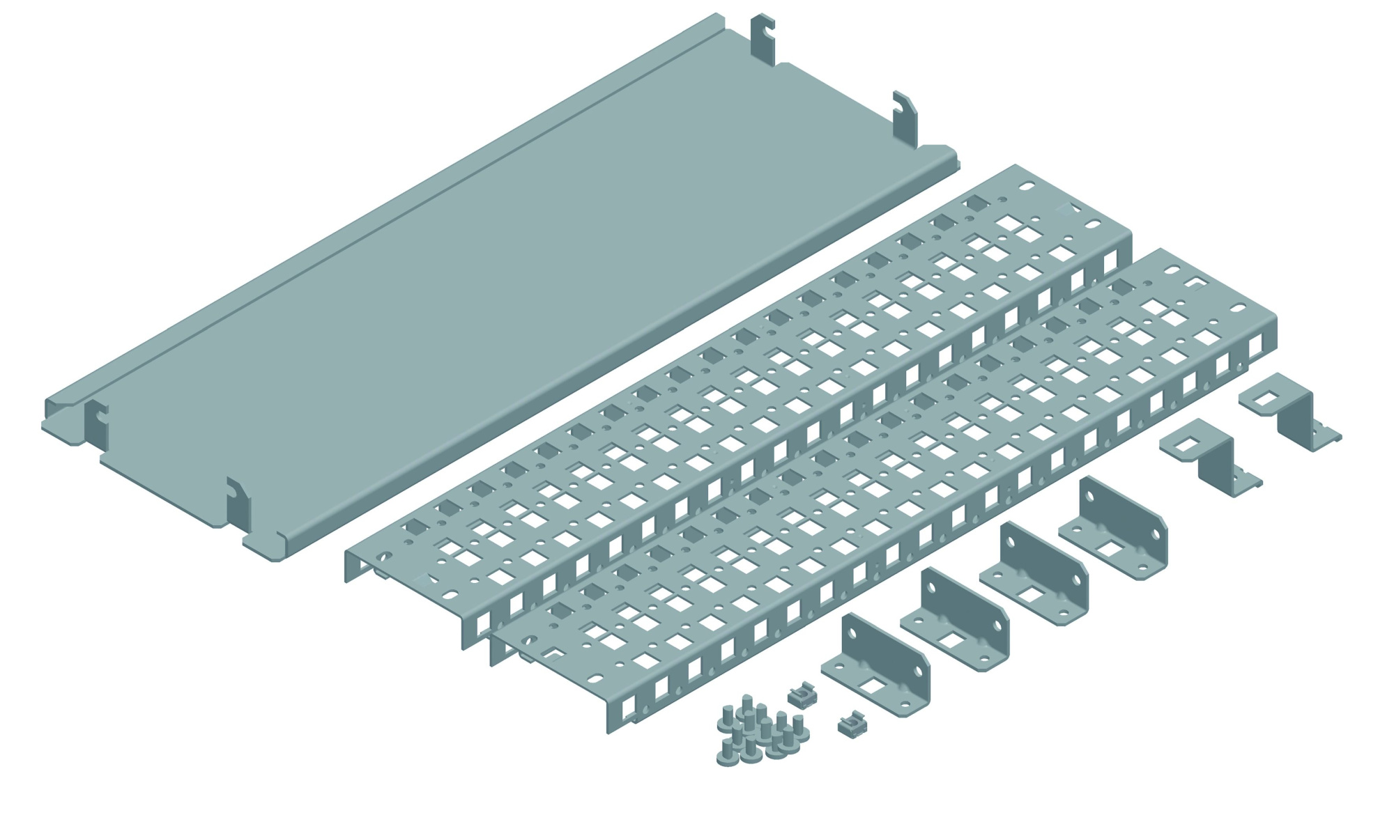 Компл. для двухдв. шкафов 600 Schneider Electric, NSYSMP2D6