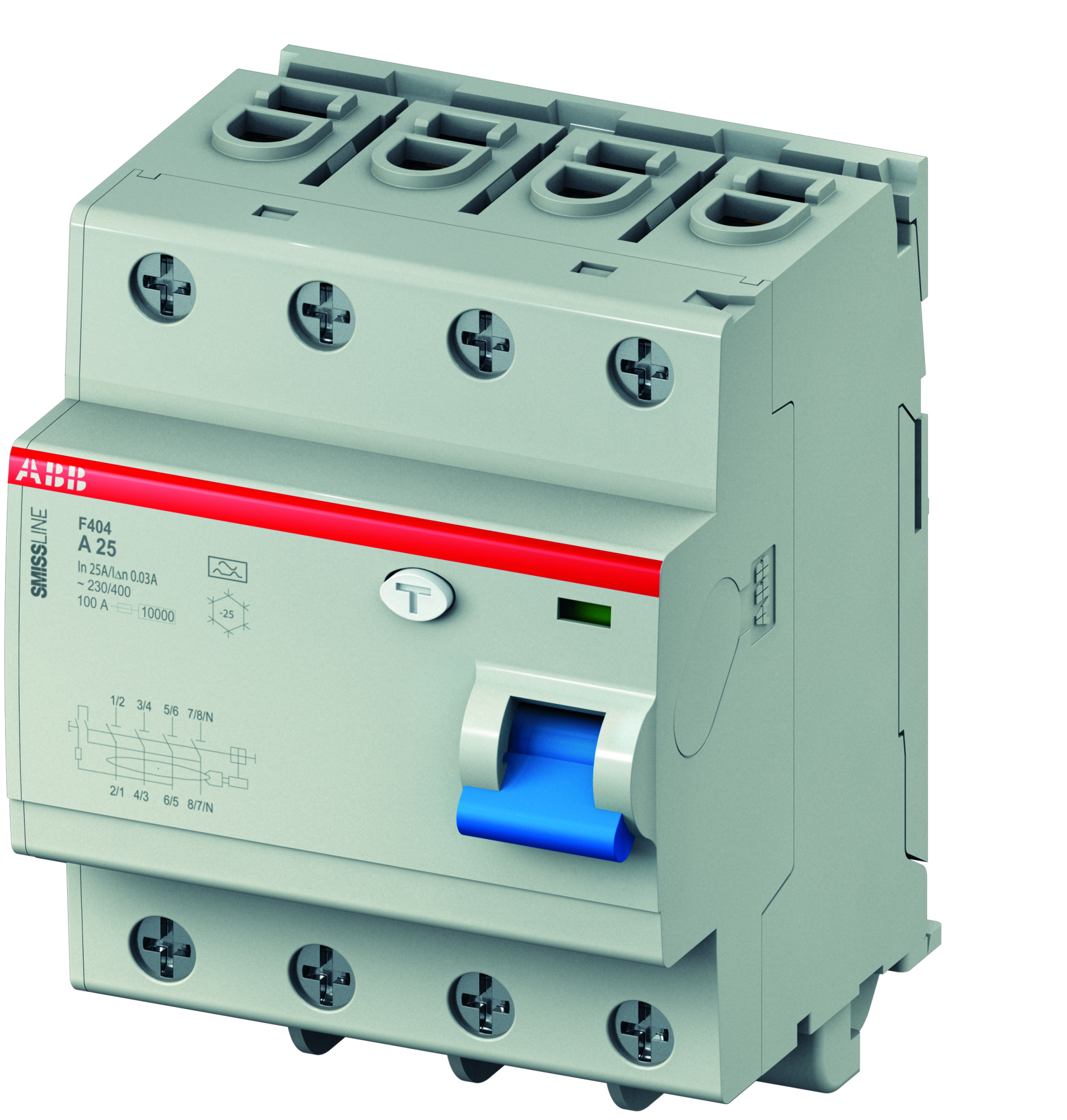 F404A-K40/0.1 Выкл.диф.тока  ABB, 2CCF544320E0400