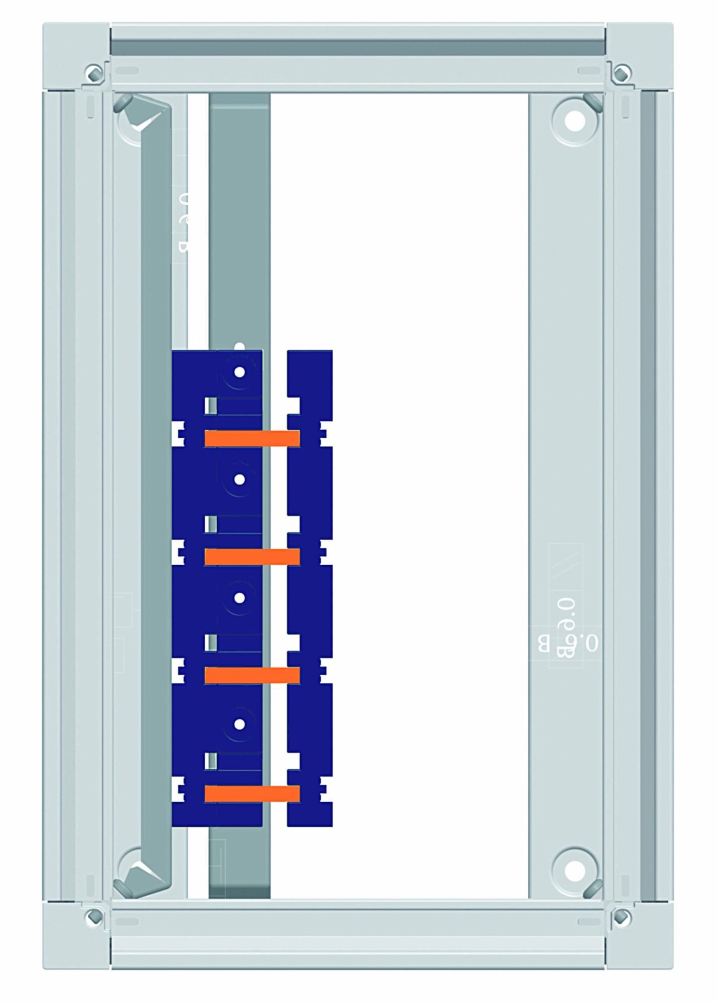 2 верт. опоры для для сб. шин 3200a 800 Schneider Electric, NSYBVS800
